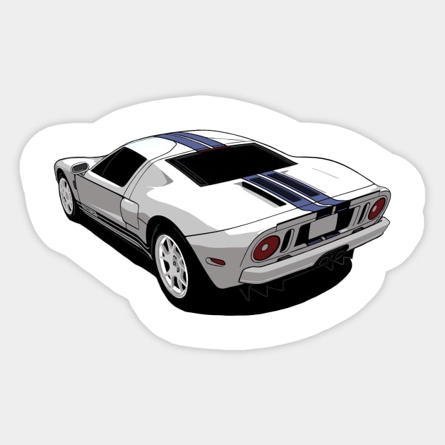 LeMans Legend Part 2 Sticker by srk14105